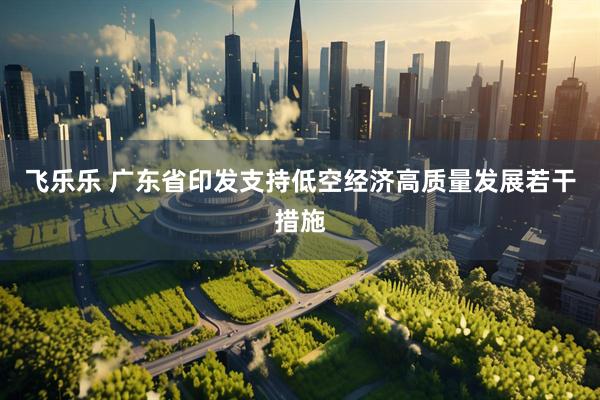 飞乐乐 广东省印发支持低空经济高质量发展若干措施